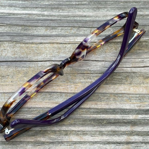 Banana Republic Eyeglasses Frame PurpleTortoise CLARE DEX 51[]15 135 Glasses - Picture 11 of 14